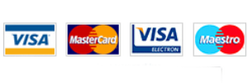 Carte di credito accettate